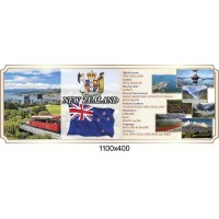 Стенд оформление кабинета английского языка Новая Зеландия